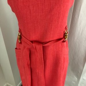 Ellen Tracy Belted Shift